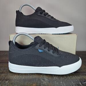 Vessi Weekend 1.5 Sneaker Mens Size 7 Waterproof Shoes Asphalt Black White